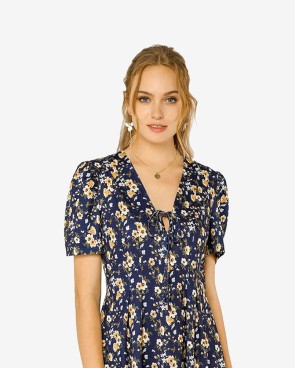 Women Sweetheart Neck Dress