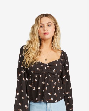 Shoulders Tulip Hem Wrap Dress