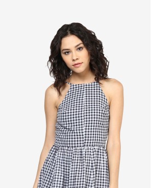 Women Sweetheart Neck Dress