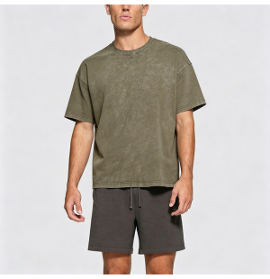 Heavyweight Solid Color T-Shirt