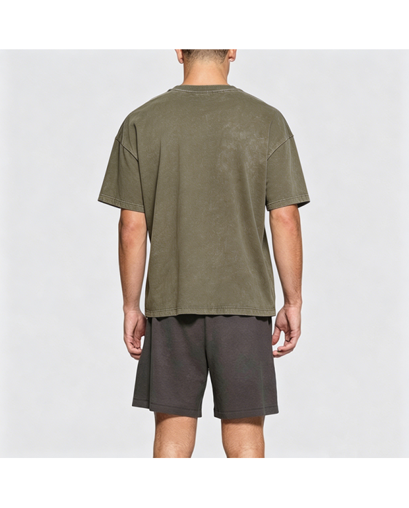 Heavyweight Solid Color T-Shirt