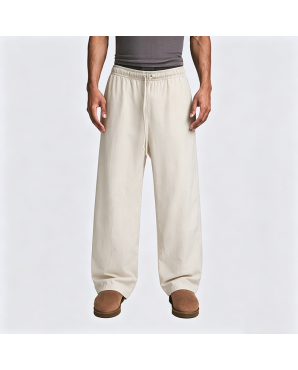 American Retro Embroidered Casual Pants
