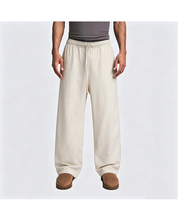 American Retro Embroidered Casual Pants