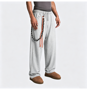 American Retro Curve Knife Sweatpants