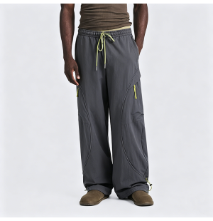 Outdoor Sport Workwear Patchwork Straight-Leg Pants