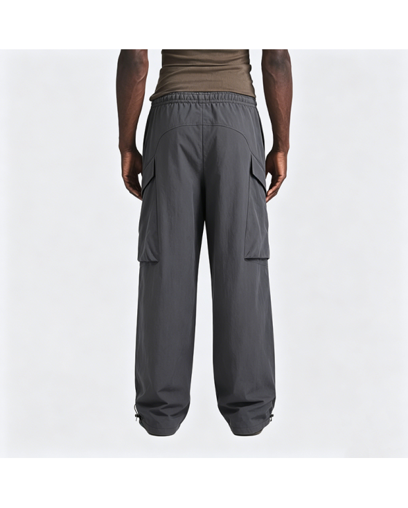 Outdoor Sport Workwear Patchwork Straight-Leg Pants