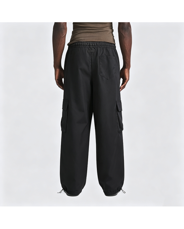 American High Street Loose Straight Leg Wide-Leg Cargo Pants