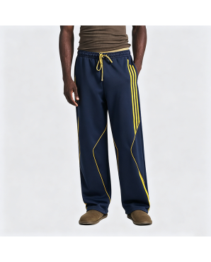 American Retro Three-Stripe Casual Pants