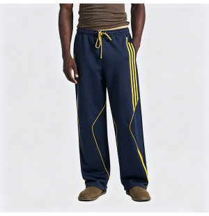 American Retro Three-Stripe Casual Pants