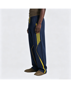 American Retro Three-Stripe Casual Pants