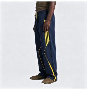 American Retro Three-Stripe Casual Pants