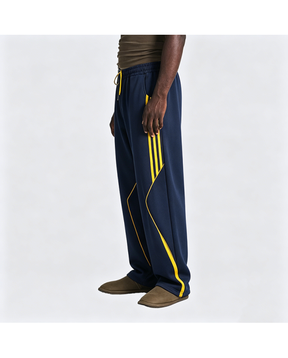 American Retro Three-Stripe Casual Pants