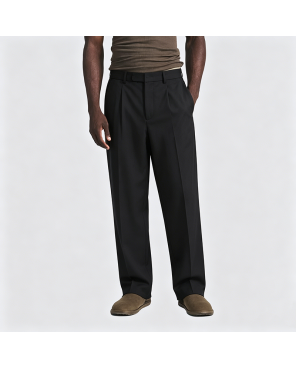 Summer Solid Color Wide-Leg Casual Trousers