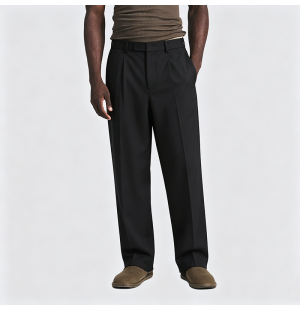 Summer Solid Color Wide-Leg Casual Trousers