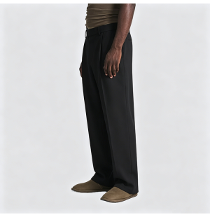 Summer Solid Color Wide-Leg Casual Trousers
