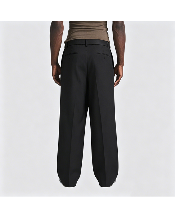 Summer Solid Color Wide-Leg Casual Trousers