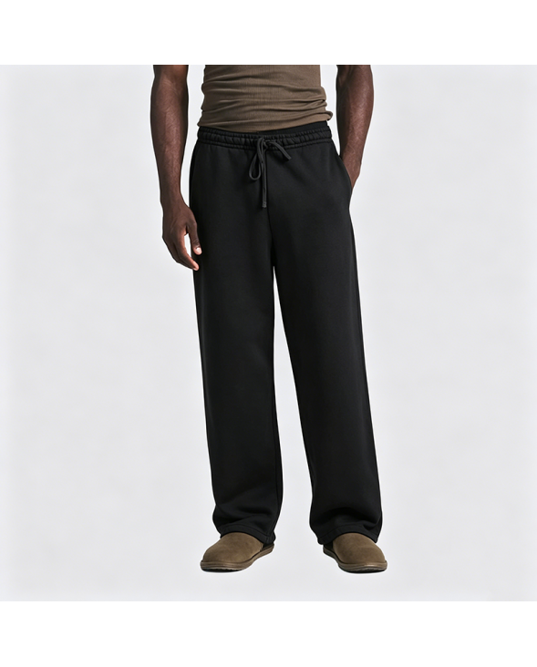 American Striped Straight-Leg Wide-Leg Casual Pants