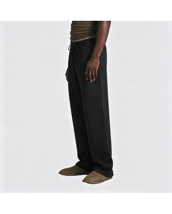 American Striped Straight-Leg Wide-Leg Casual Pants