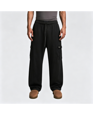 Washed Curve Knife Casual Pants