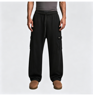 Washed Curve Knife Casual Pants