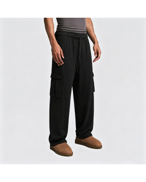 Washed Curve Knife Casual Pants