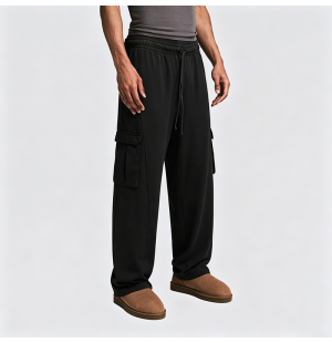 Washed Curve Knife Casual Pants