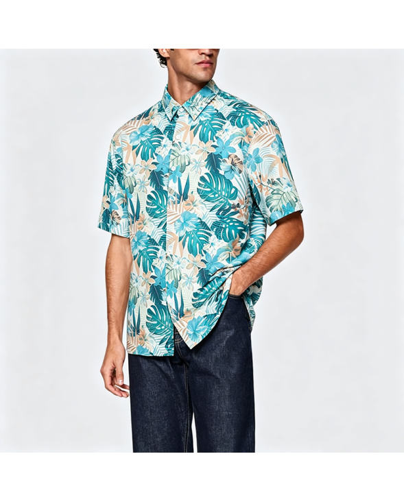 Short Sleeve Printed Shirt