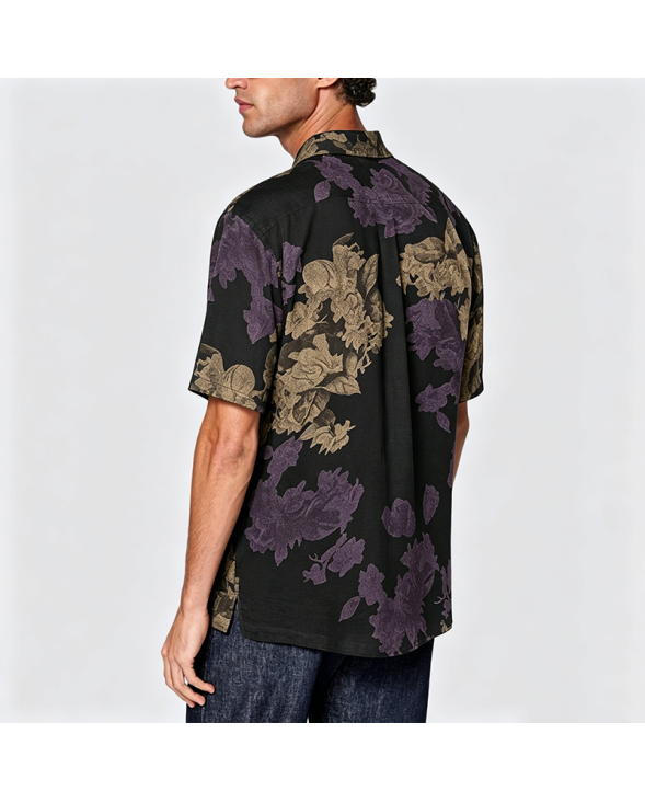 Simple Cotton Short Sleeve Shirt