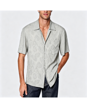 Simple Cotton Short Sleeve Shirt
