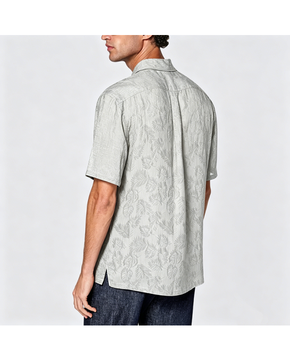 Simple Cotton Short Sleeve Shirt