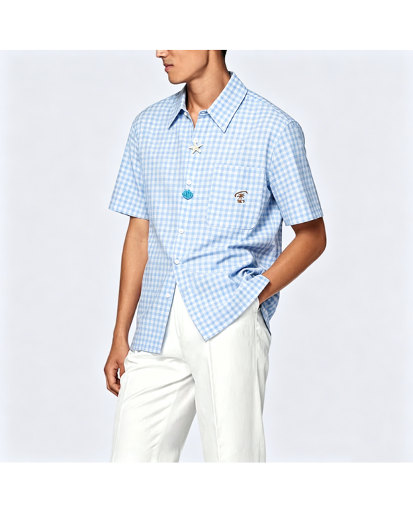 Cotton Relaxed Fit Casual Short Sleeve T-Shirt