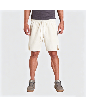 Japanese Minimalist Ice Silk Sports Shorts Summer Casual Beach Shorts