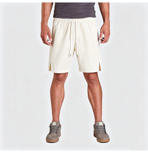 Japanese Minimalist Ice Silk Sports Shorts Summer Casual Beach Shorts