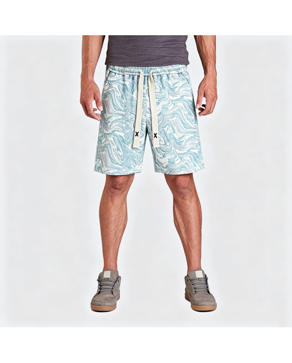 Summer Lightweight Loose Casual Shorts Men's Five-Point Beach Pants