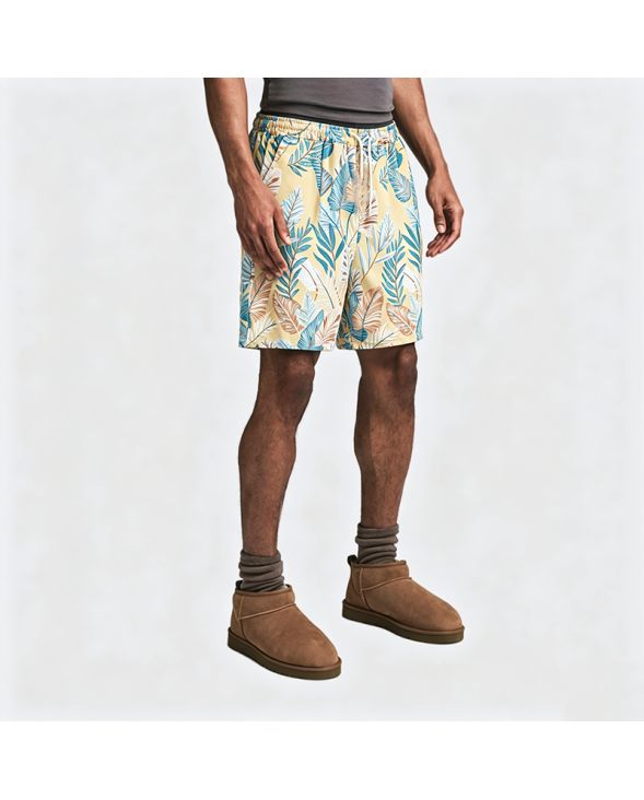 Men's Hawaiian Shorts Loose Fit Beach Trunks