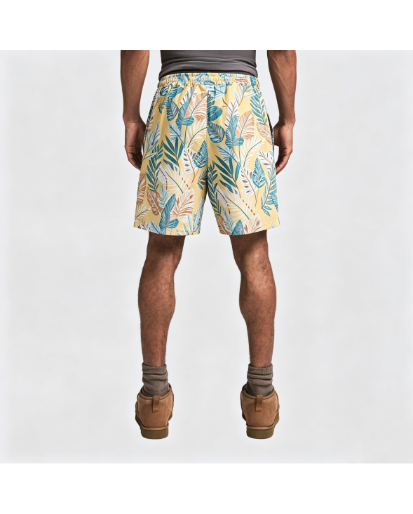 Men's Hawaiian Shorts Loose Fit Beach Trunks