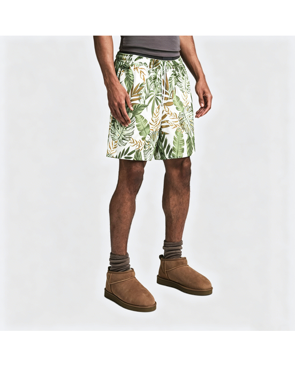 Summer Thin Beach Vacation Shorts Loose Quick-Dry Breathable