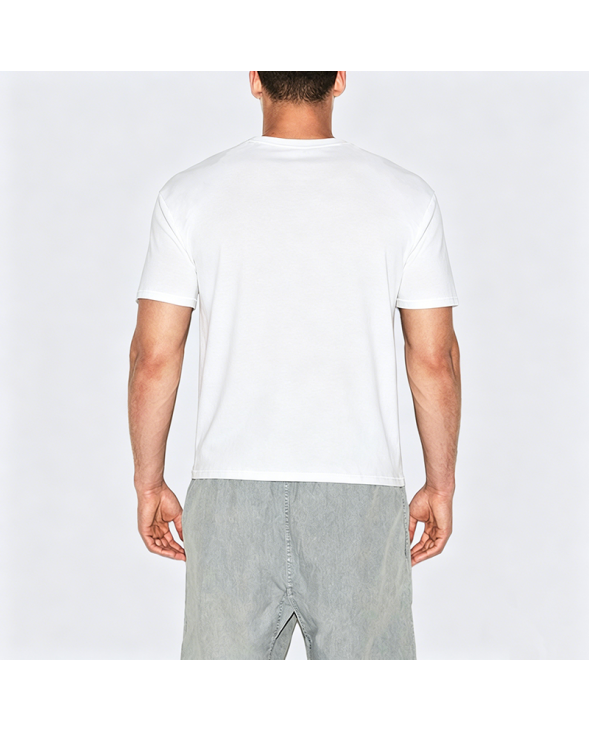 Padded Shoulder Short Sleeve T-Shirt