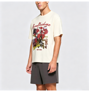 Printed Cotton Short-Sleeve T-Shirt