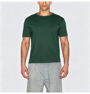 Heavyweight Cotton Embroidered Loose Short-Sleeve T-Shirt