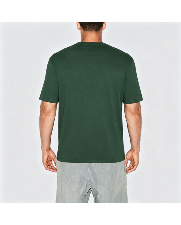 Heavyweight Cotton Embroidered Loose Short-Sleeve T-Shirt