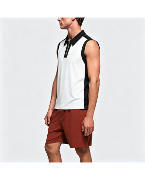 American Retro Half-Zip Vest