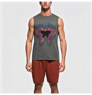 Maillard Gradient Butterfly Fitness Vest