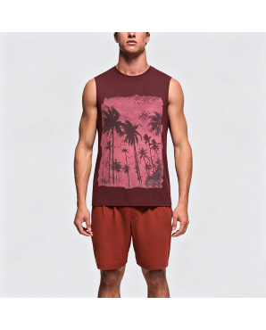 Hiphop Retro Design Sleeveless Tank