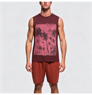 Hiphop Retro Design Sleeveless Tank