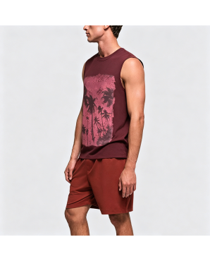 Hiphop Retro Design Sleeveless Tank